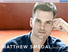 Tablet Screenshot of matthewsmedal.com
